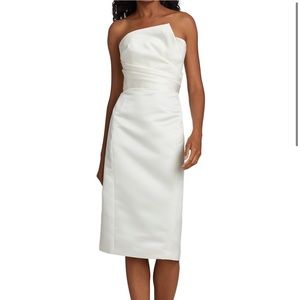 Amsale Strapless Slim Dress
Ivory